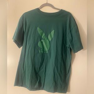 Playboy T Shirt - Forest Green